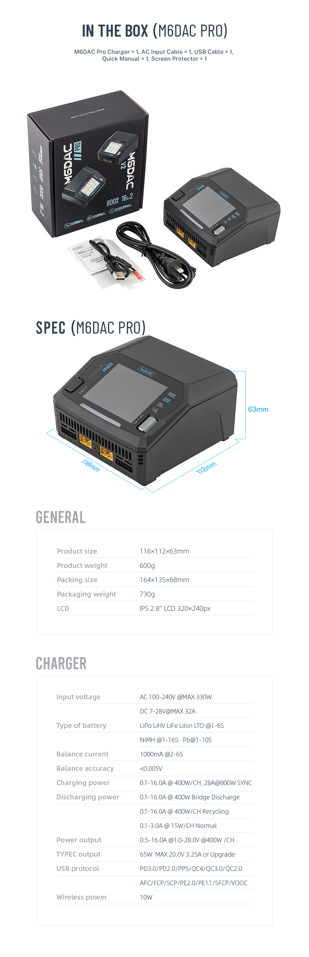 M6DAC Pro – ToolkitRC